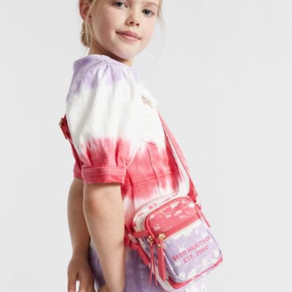 BRAND NEW girl seed heritage tie dye crossbody sling bag
